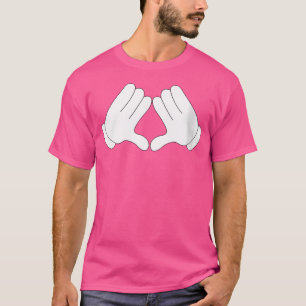 Camiseta Womens Illuminati Sinal de Mão Rap Hip Hop Música