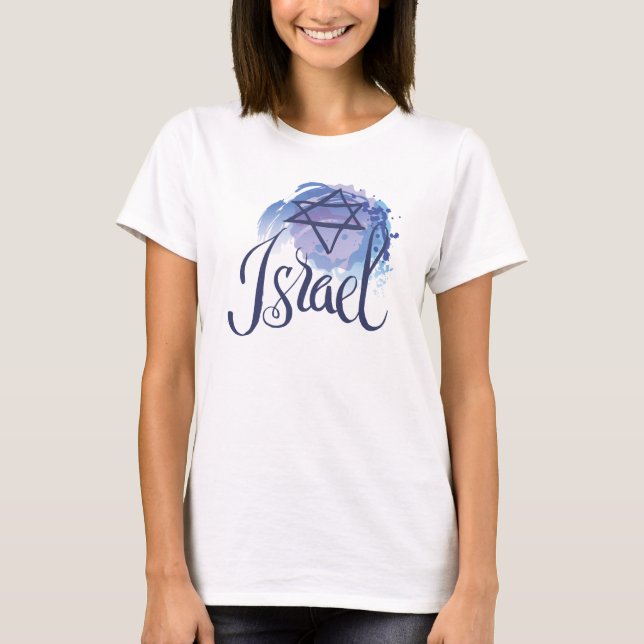 Camiseta WOMENS, Israel Paint Cai Design (Frente)