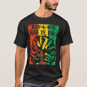 Camiseta Womens Juneteenth June 19 1865 Not July 4 My Indep