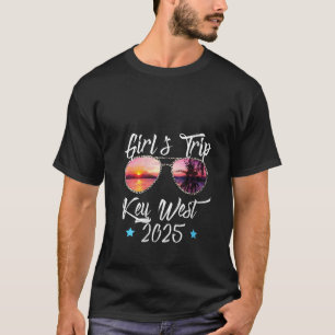 Camiseta Womens Key West Girls Trip 2025 Legal Sunset Beach