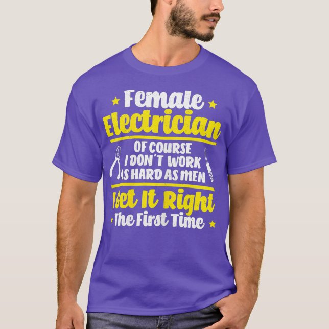 Camiseta Womens Lineman Female Eletrônica (Frente)