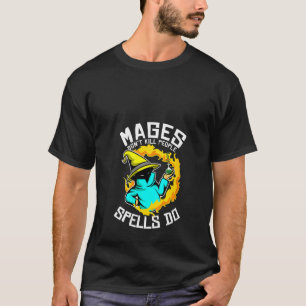 Camiseta Womens Mages Não Matar Pessoas Tabletop Jogos Rp