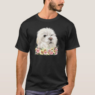 Camiseta Womens Maltês - Cachorro
