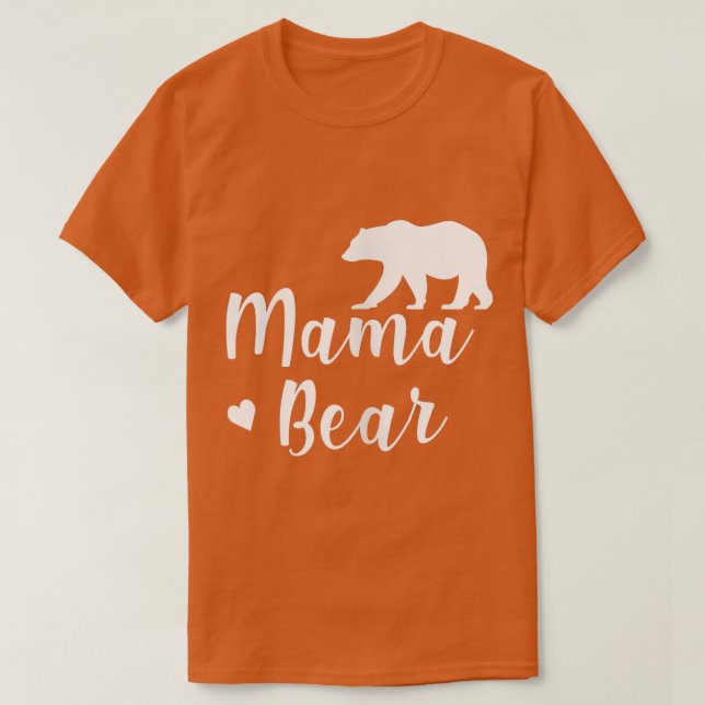 Camiseta Womens Mama Bear  - 1  (Frente do Design)
