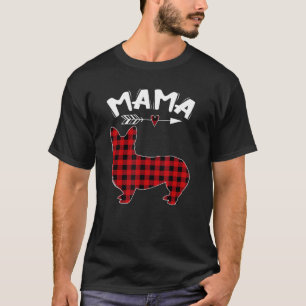 Camiseta Womens Mama Corgi Mom