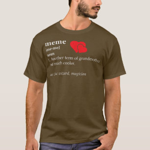 Camiseta Womens Meme Definition Mothers Day Cute Grandma Gr