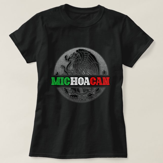 Camiseta Womens Michoacan México (Frente do Design)