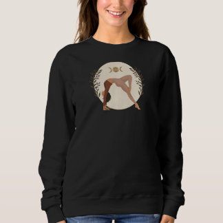 Camiseta Womens Moon Blue Yoga  