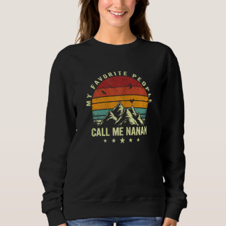 Camiseta Womens My Favorite People Call Me Nanan Cool Mothe