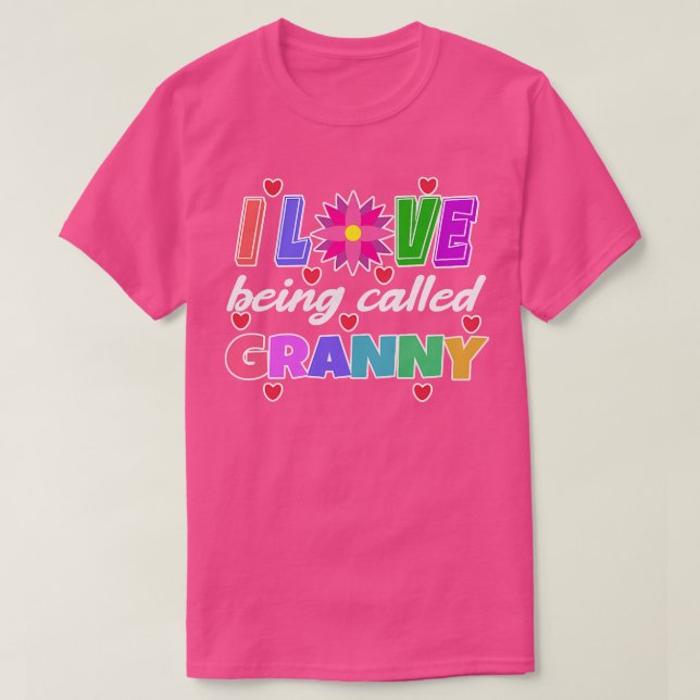 Camiseta Womens Na moda Statement Avó Gnradma Retiree Gr (Frente do Design)