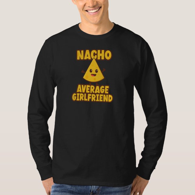 Camiseta Womens Nacho Média Namorada (Frente)