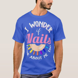 Camiseta Womens Nail Technician Shirt Nail Cote Tech