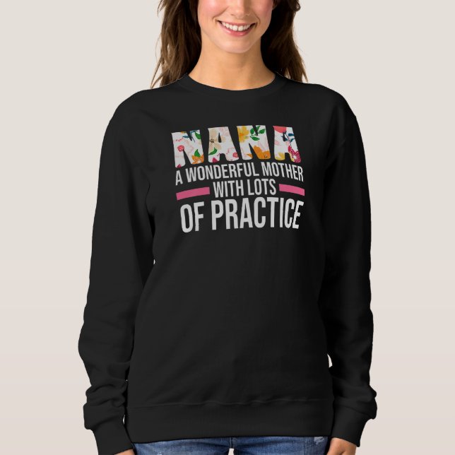 Camiseta Womens Nana A Maravilhosa Mãe Avó (Frente)