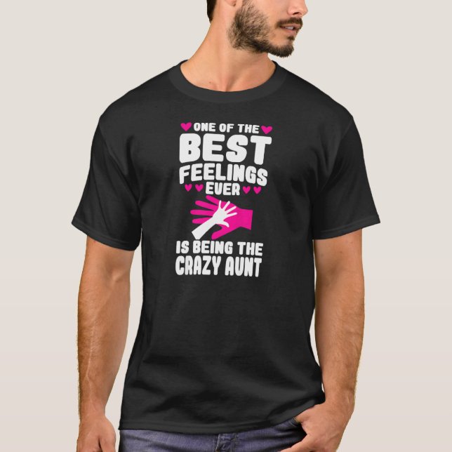 Camiseta Womens one of feelings ever is being the crazy aun (Frente)