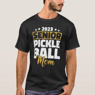 Camiseta Womens Paddles Pickleball Player Mais velho Pickle