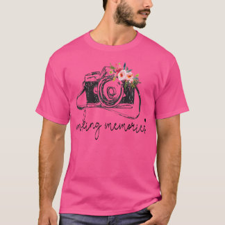 Camiseta Womens Photographer Making Memories Love Photograp