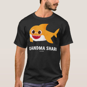 Camiseta Womens Pinkfong Vovó Shark Oficial 