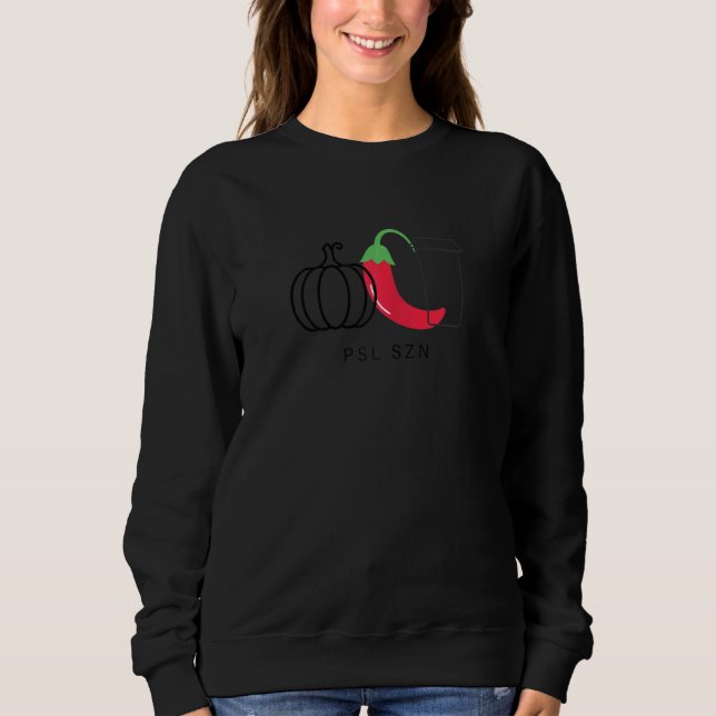 Camiseta Womens Pumpkin Spiced Latte Season for Fall Autumn (Frente)