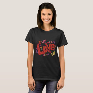 Camiseta Women's Radiant Love Spectrum - Artística