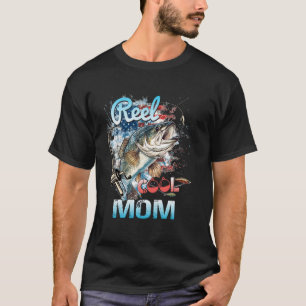 Camiseta Womens Reel Legal Mãe Americana Bandeira Engraçado
