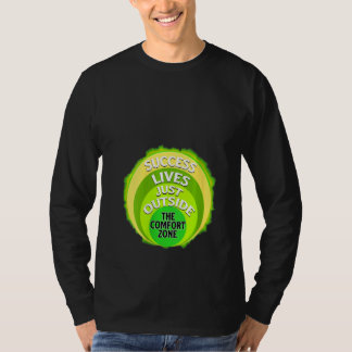 Camiseta Womens retro vintage 80's 90s Success lives outsid