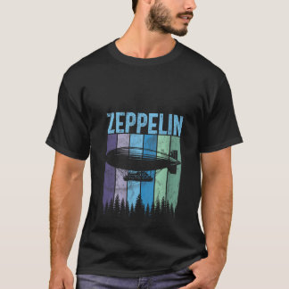 Camiseta Womens Retro Zeppelin 70s 80s Ze