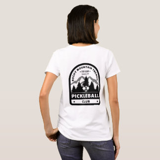 Camiseta Womens Rocky Mountain Trench Pickleball Club