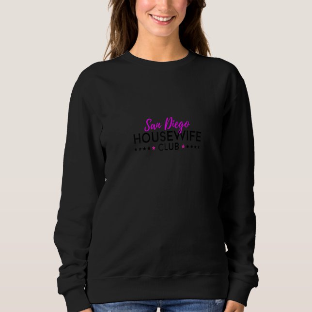 Camiseta Womens San Diego Housewife Club (Frente)
