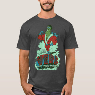 Camiseta Womens Schoolhouse Rock Verb VNeck
