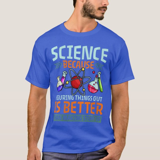 Camiseta Womens Science Scientist Teacher Student VNeck (Frente)