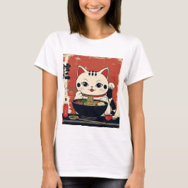 Camiseta Womens Shirt Maneki Neko