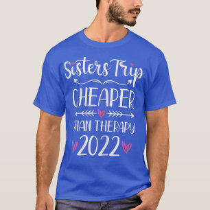 Camiseta Womens Sisters Road Trip 2022Weekend Family Vacati