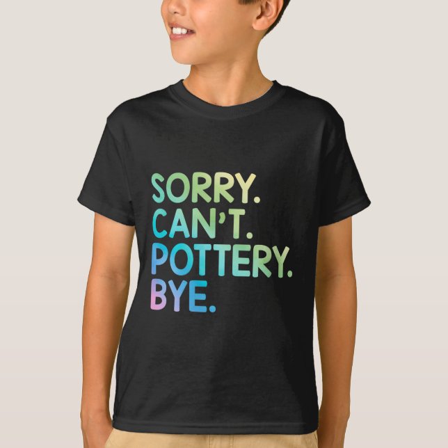 Camiseta Womens Sorry Can't Ttery Bye Funny Ttery Teacher M (Frente)