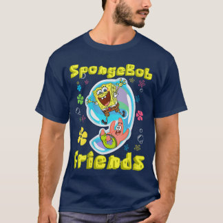 Camiseta Womens SpongeBob SquarePants Friends Patrick Star 
