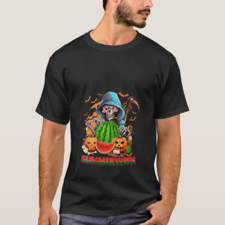 Camiseta Womens Summerberry Spooky Summer Watermelon - Cave
