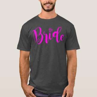 Camiseta Womens Team Braut Bride to Be Decoration Hen Nigh