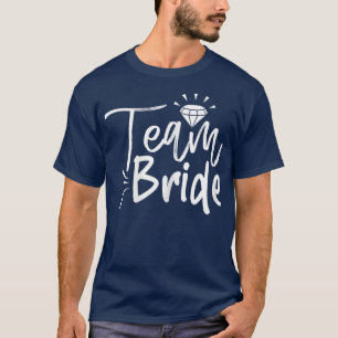Camiseta Womens Team Bride Cute Matching For Bachelorette P