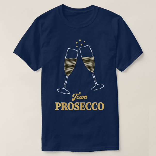 Camiseta Womens Team ProseccoGirls Night  (Frente do Design)