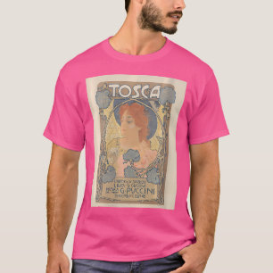 Camiseta Womens Tosca Opera Poster