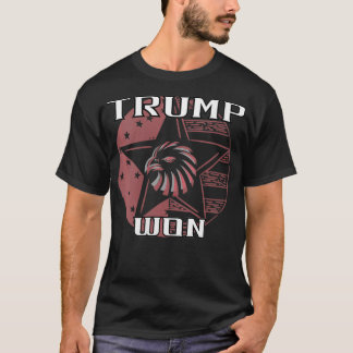 Camiseta Womens Trump Won VNeck