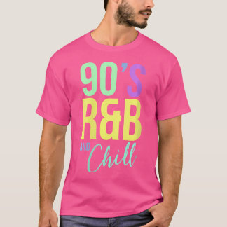 Camiseta Womens Vintage Retro I Love Rb Chill Rb Hip