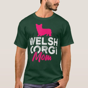 Camiseta Womens Welsh Corgi Mãe 1857