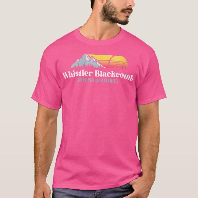 Camiseta Womens Whistler Blackcombbritic Columbiaski Snowb (Frente)