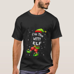 Camiseta Womens Witty Elf Matando Família Grupo Natal P