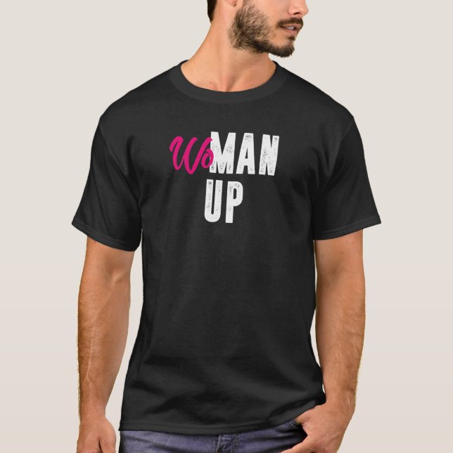 Camiseta Womens woman up   (Frente)
