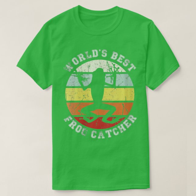 Camiseta Womens Worlds best sapo catcher Sapo Hunter VNeck (Frente do Design)