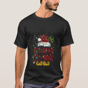 Camiseta Womens Xmas Luzes que combinam com Papais noeis de