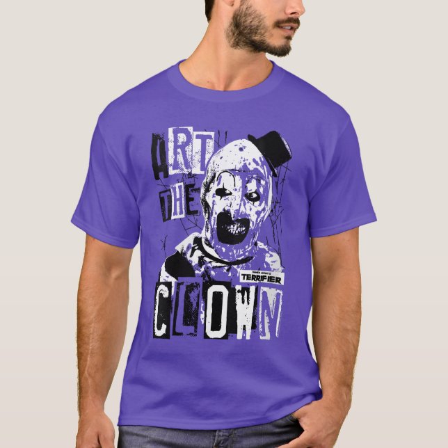 Camiseta Womenserrifier Arthe Clown Bloody Face High Contra (Frente)