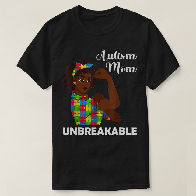 Camiseta Womenu2019s Autismo Consciência, Autismo Engraçado (Frente do Design)