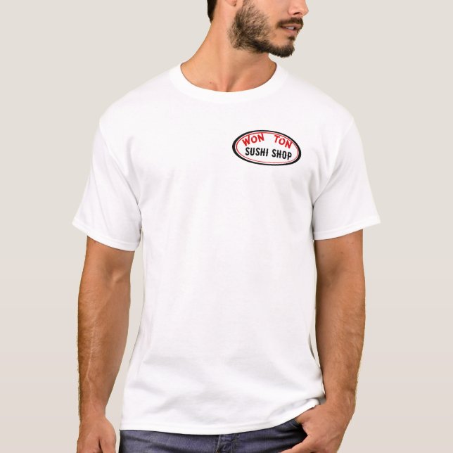 Camiseta Won Ton Sushi shop (Frente)